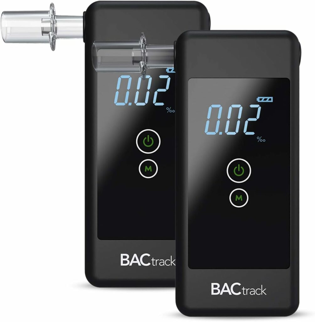 BACtrack Trace Breathalyzer (2 Pack) | Professional-Grade Accuracy | DOT  NHTSA Compliant | Portable Breath Alcohol Tester for Personal  Professional Use